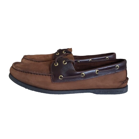 Sperry Top-Sider Boat Shoes Sneakers Men\'s Size 14 M Brown Leather 0195412 main image 7